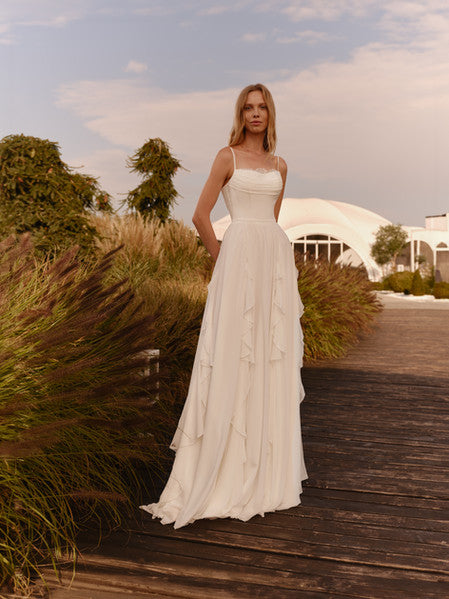 Aria Gown – Light & Airy Boho with Sparkling Lace