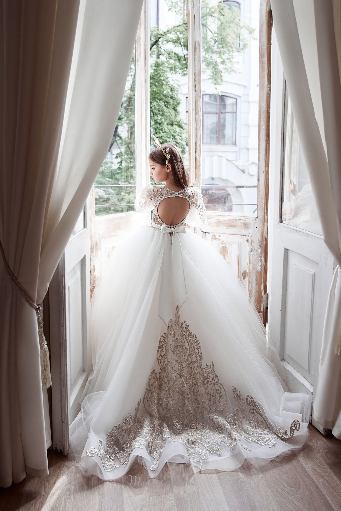 Pentelei 3120 Floral Lace and Tulle Marvel: The Ultimate Formal Dress