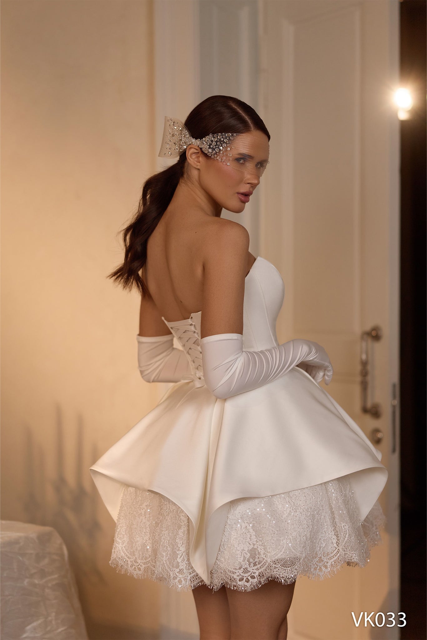 Vissaria VK033 | Vissaria VK 33 Structured Bridal
