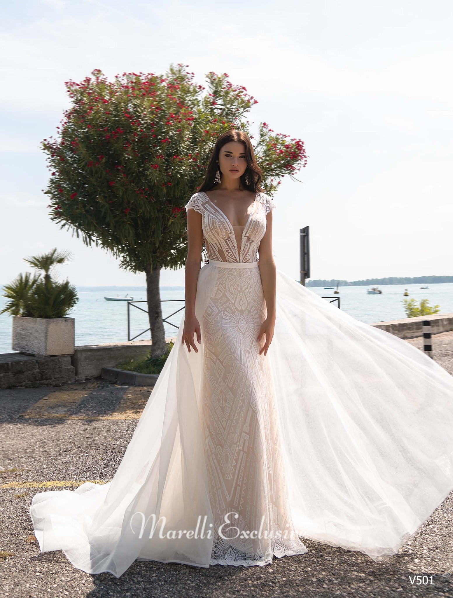 cocktail dress for women formal Elegant Long sleeve Sequin Evening Dress with Detachable Skirt main image 0