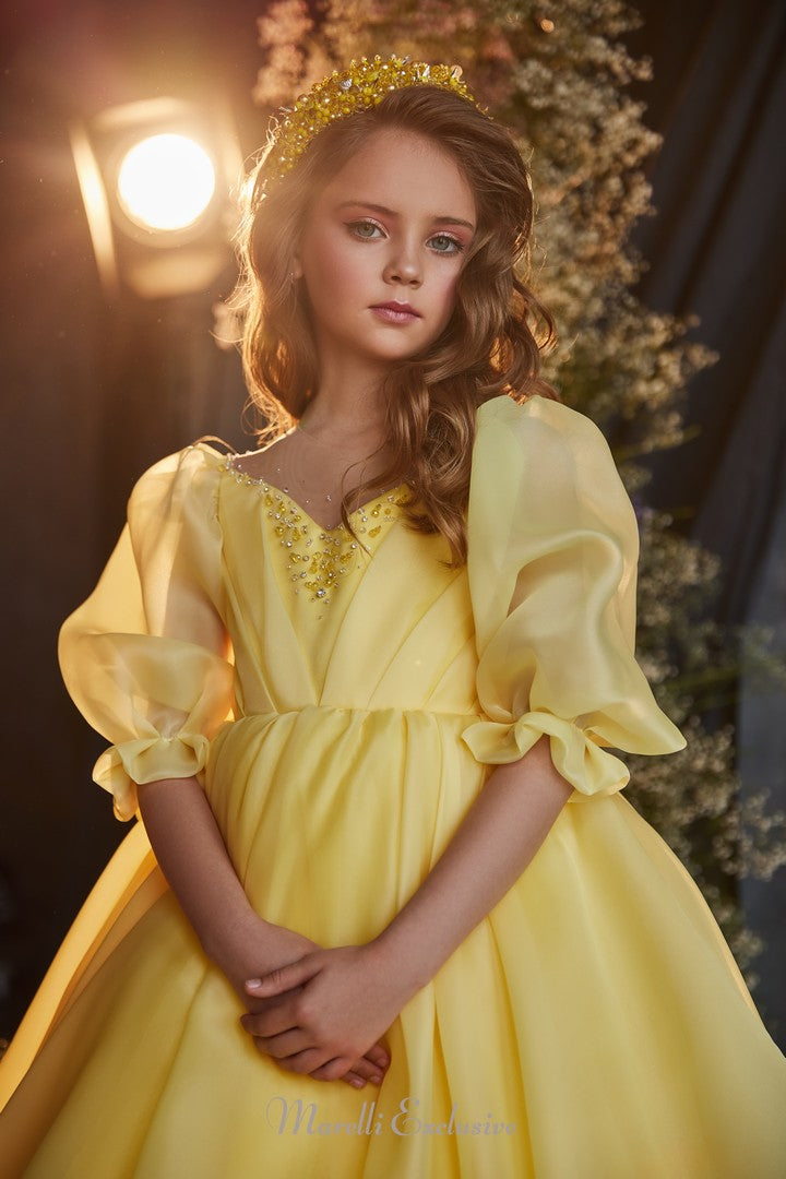 Pentelei 3211 be the belle of the ball in this beautiful dress  | Girls Formal Dress
