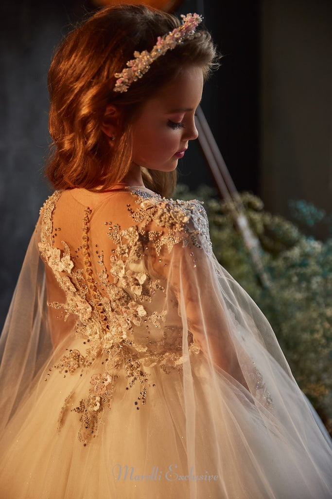 Pentelei 3209 dress your little one in a must-have beauty  | Girls Formal Dress