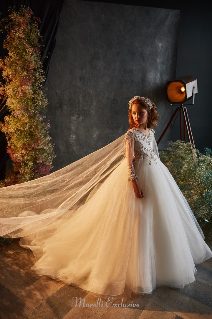 Pentelei 3209 dress your little one in a must-have beauty  | Girls Formal Dress