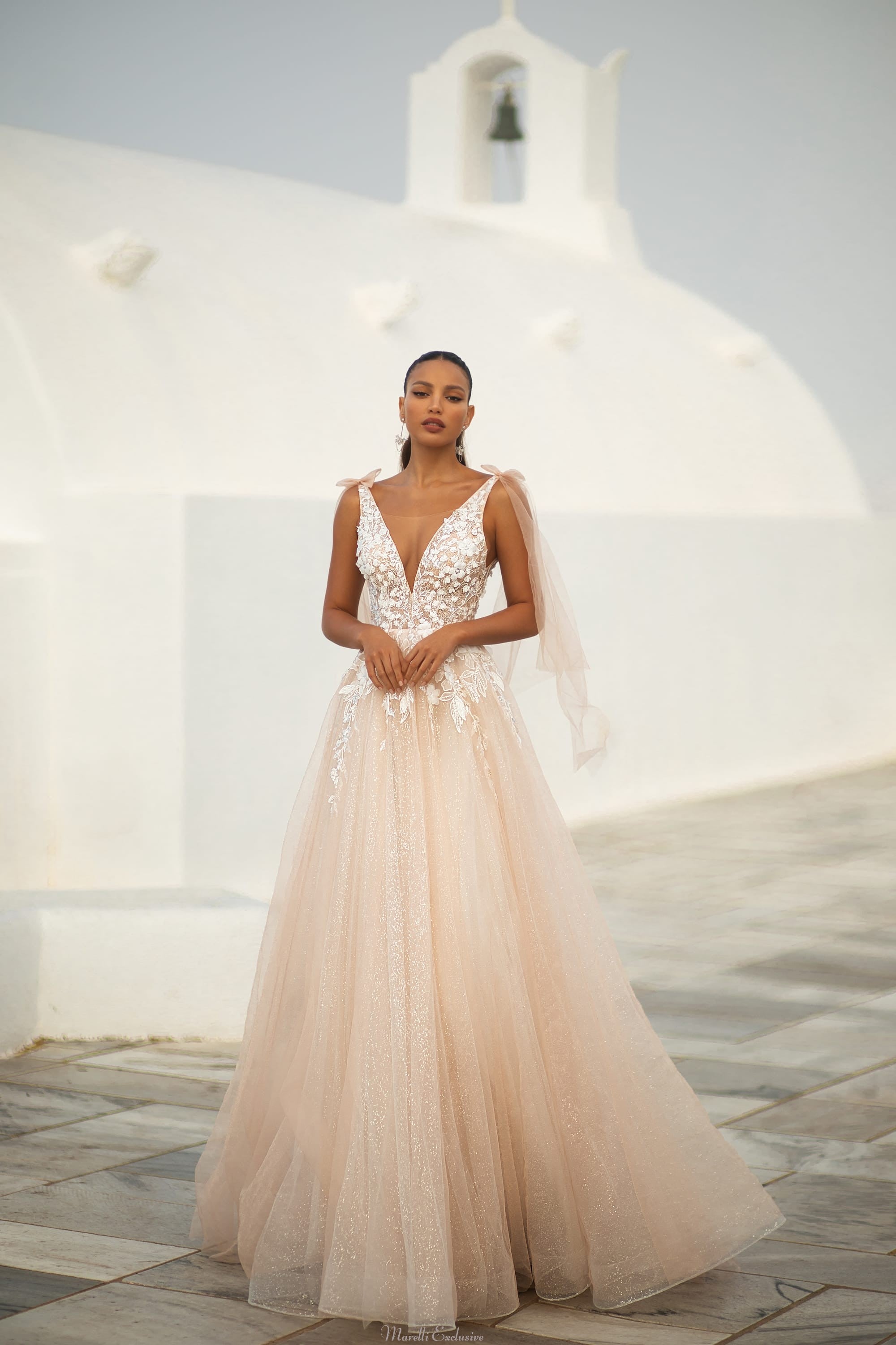 Elena Morar SN-020 | A-linhe Wedding Dress | Marelli Exclusive