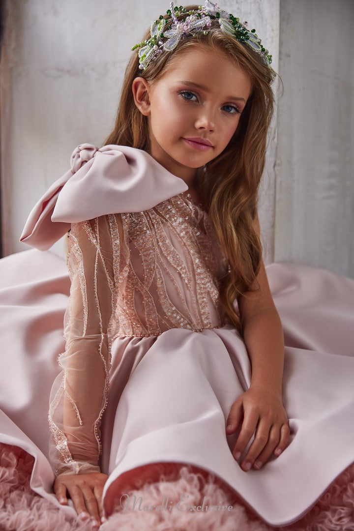 Pentelei 3217 shine like a star in the elegant one-shoulder gown  | Girls Formal Dress